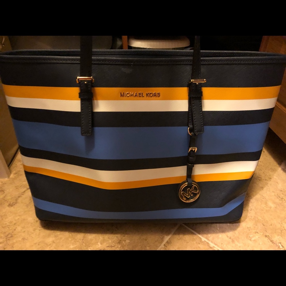 One of kind Michael Kors signature large tote